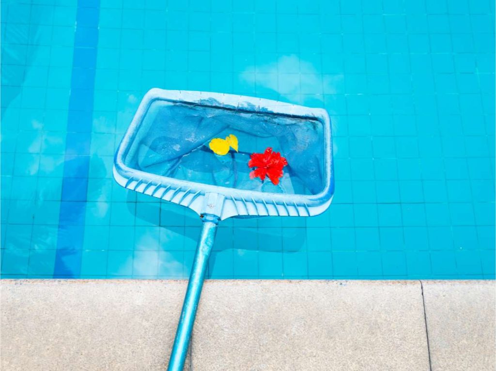 Entretien piscine : une bonne épuisette, indispensable !